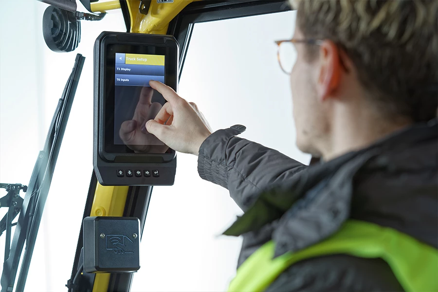 Touch screen di carrello elevatore - B2carr