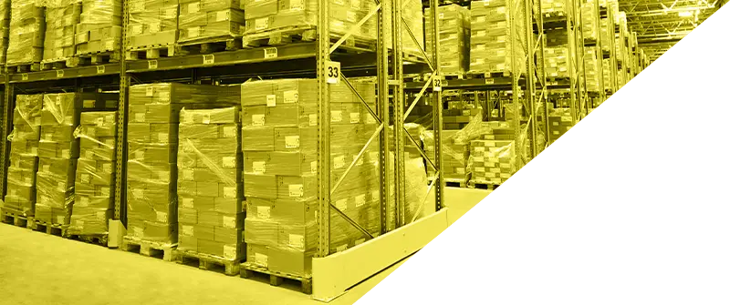 Immagine di sfondo gialla di pallet - B2carr
